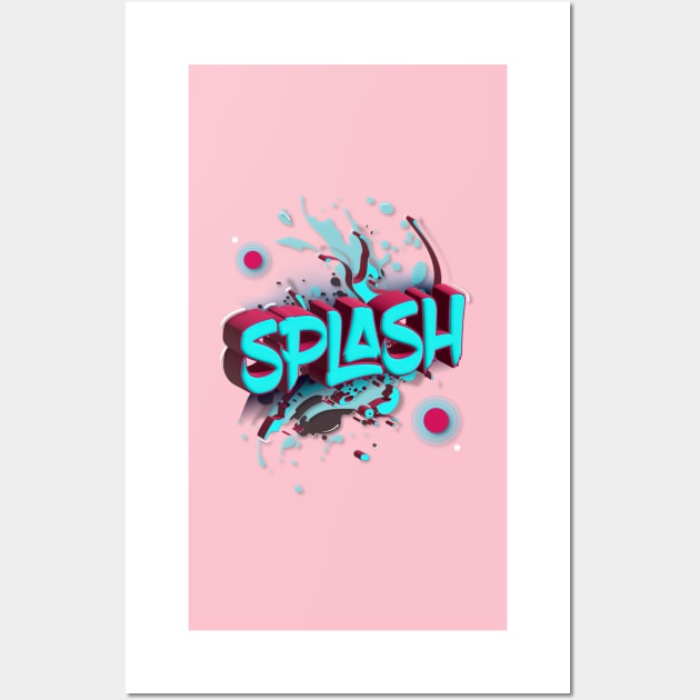 Splash Wall Art by euiarts